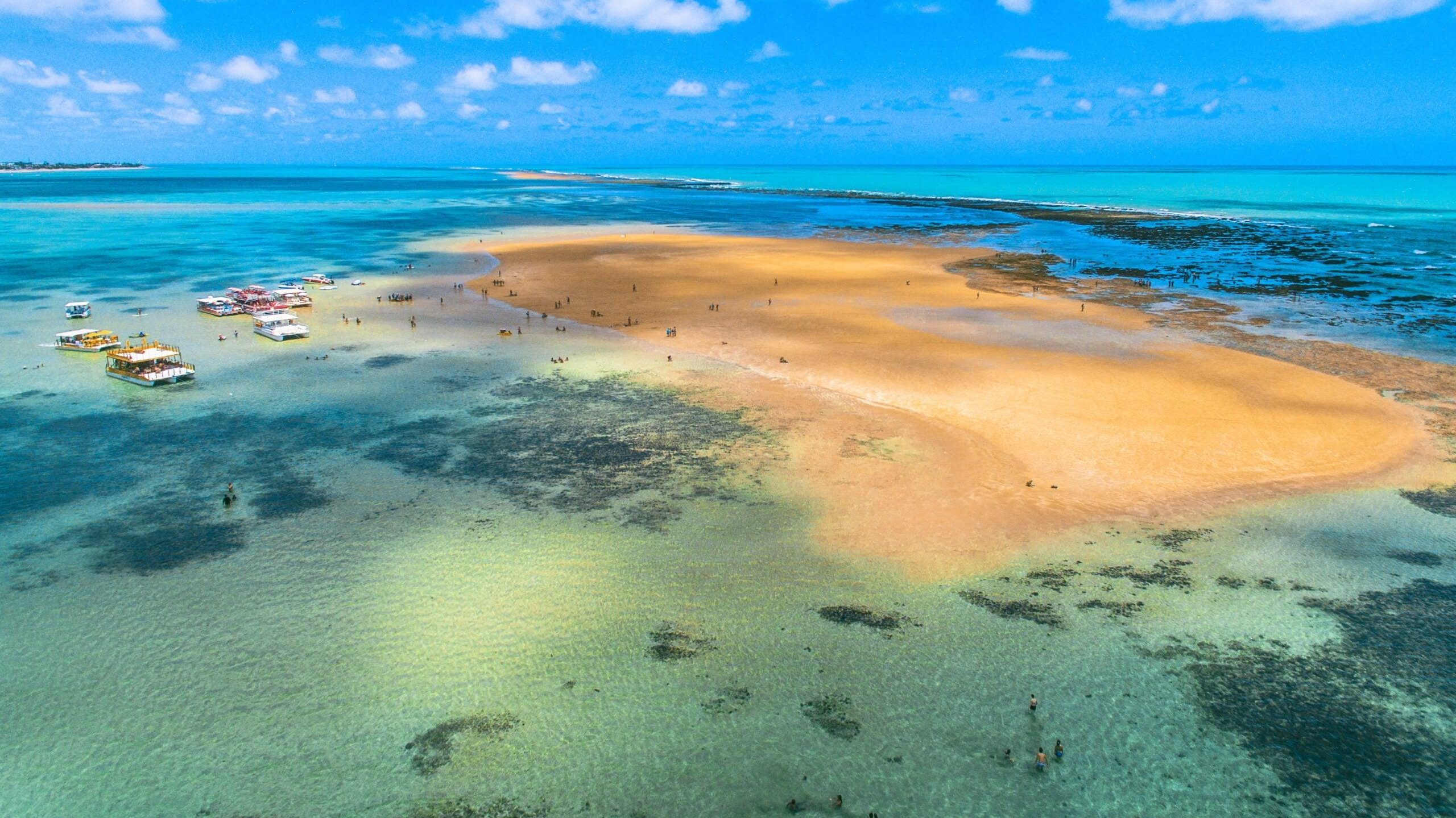 Ilha de Areia Vermelha em Cabedelo, Paraíba
