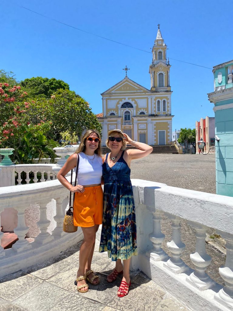 Largo de São Frei Pedro Gonçalves no Centro Histórico de João Pessoa