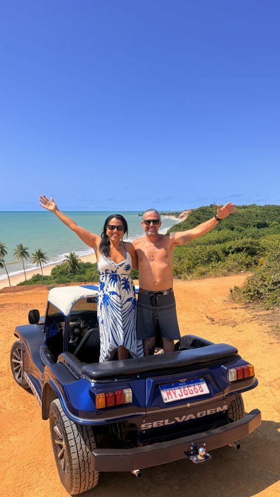 Passeio de buggy Encantos do Sul no Litoral Sul de João Pessoa